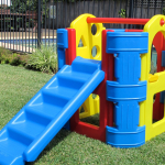 outdoor plastic play gym